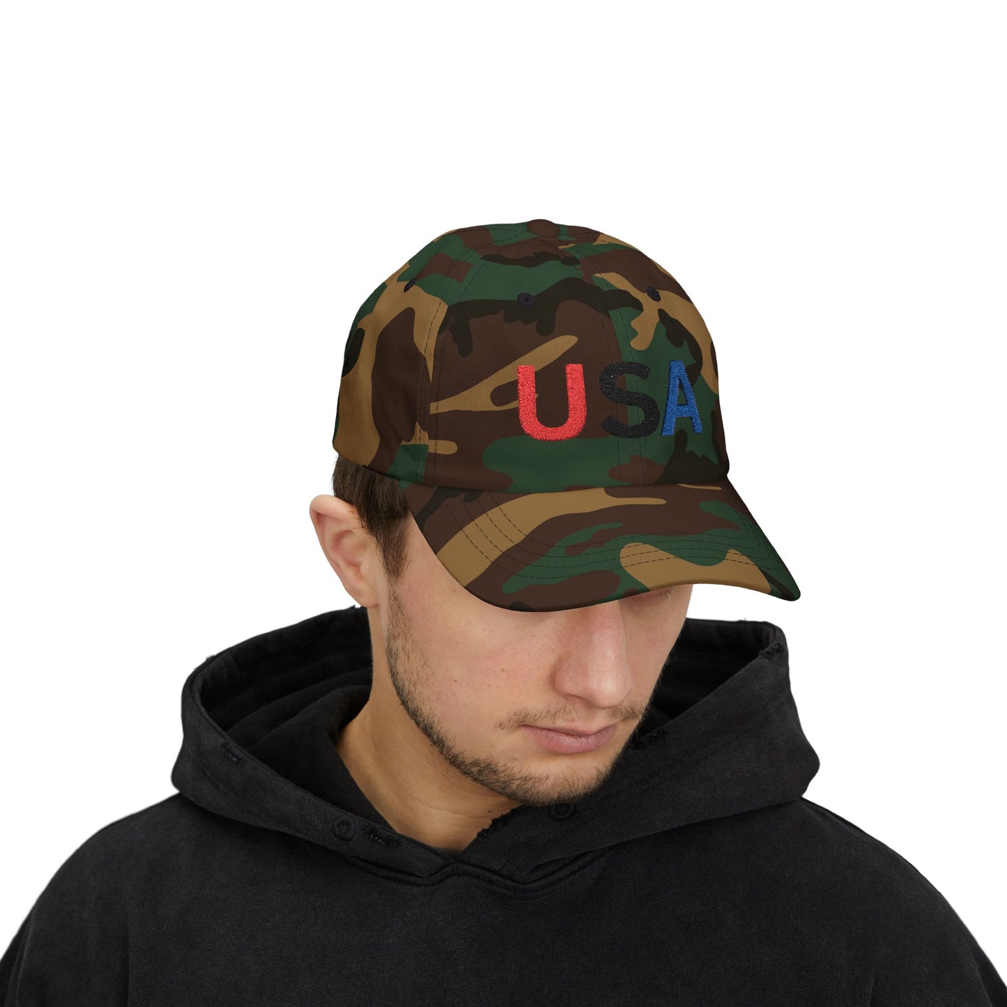 USA Classic Dad Cap | Adjustable Hat | Perfect for Father's Day, Casual Outfits, BBQs, Summer Outings, Patriotic Events