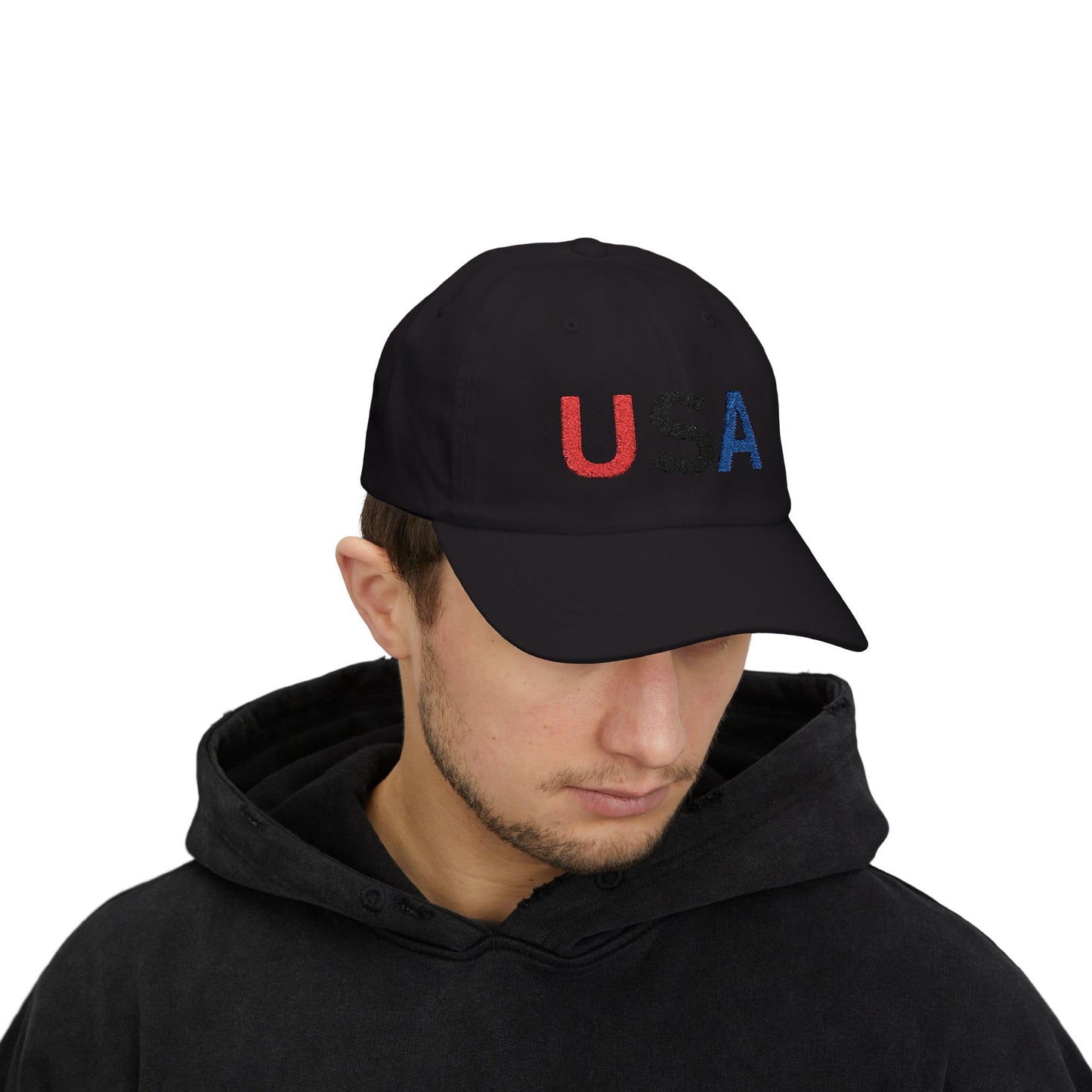 USA Classic Dad Cap | Adjustable Hat | Perfect for Father's Day, Casual Outfits, BBQs, Summer Outings, Patriotic Events