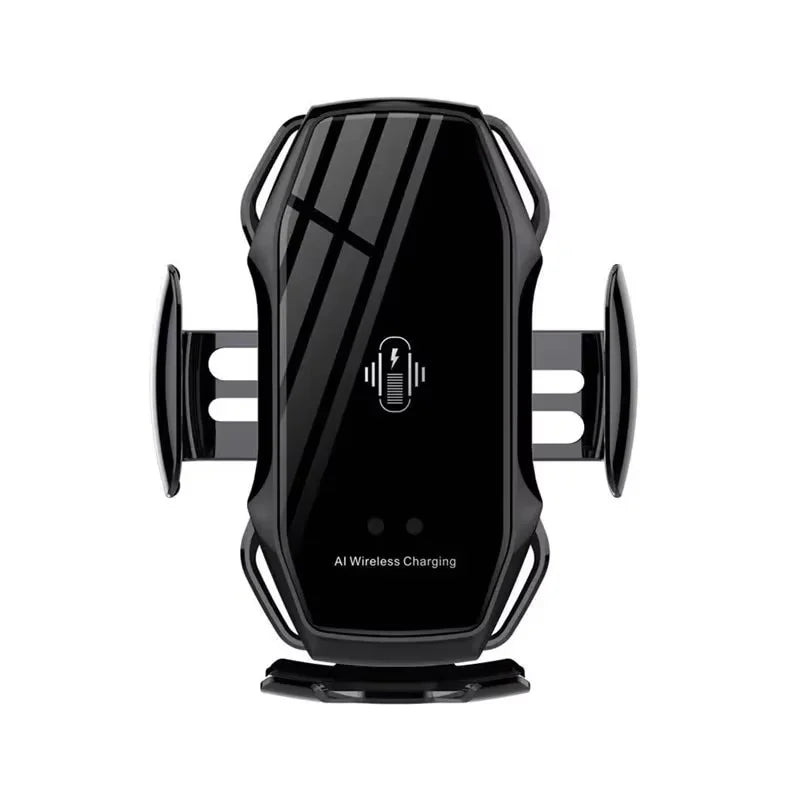 Car Wireless Charger Auto Car Phone Holder Mount 15W Fast Car Wireless Charging Stand for iPhone 15 14 13 Samsung S23 S22 Xiaomi