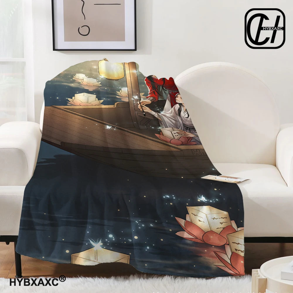 Heaven official’s blessing anime Popular BL Comics throw blanket sofa bed office nap blanket Personalized customized gifts