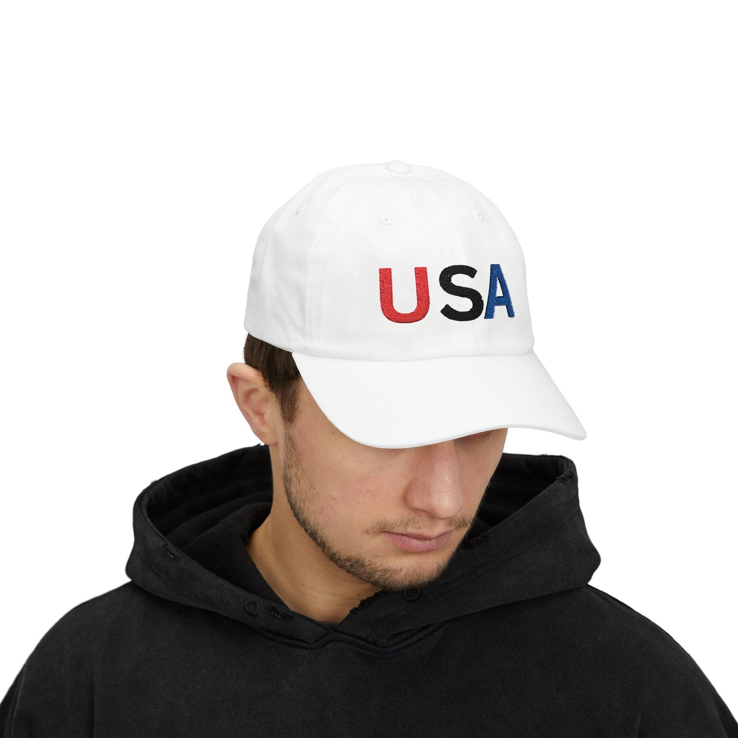 USA Classic Dad Cap | Adjustable Hat | Perfect for Father's Day, Casual Outfits, BBQs, Summer Outings, Patriotic Events