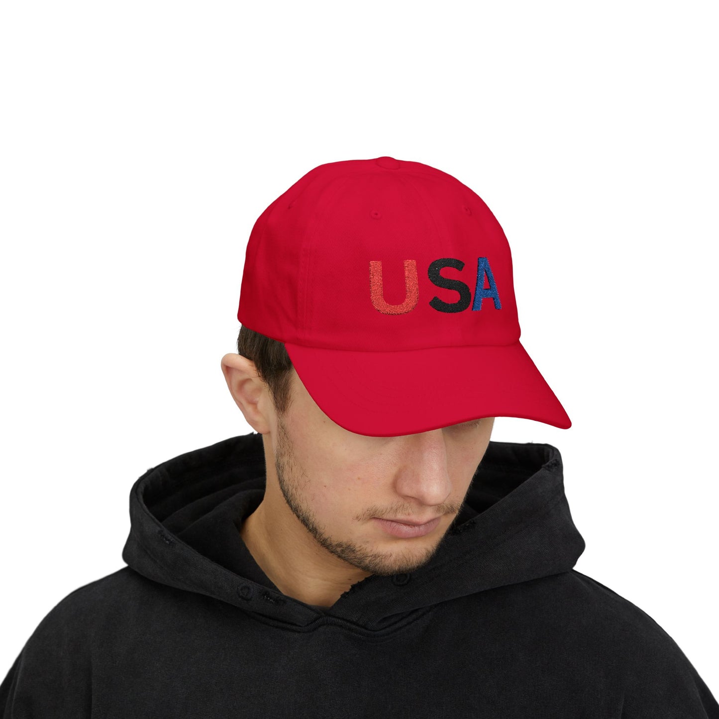 USA Classic Dad Cap | Adjustable Hat | Perfect for Father's Day, Casual Outfits, BBQs, Summer Outings, Patriotic Events