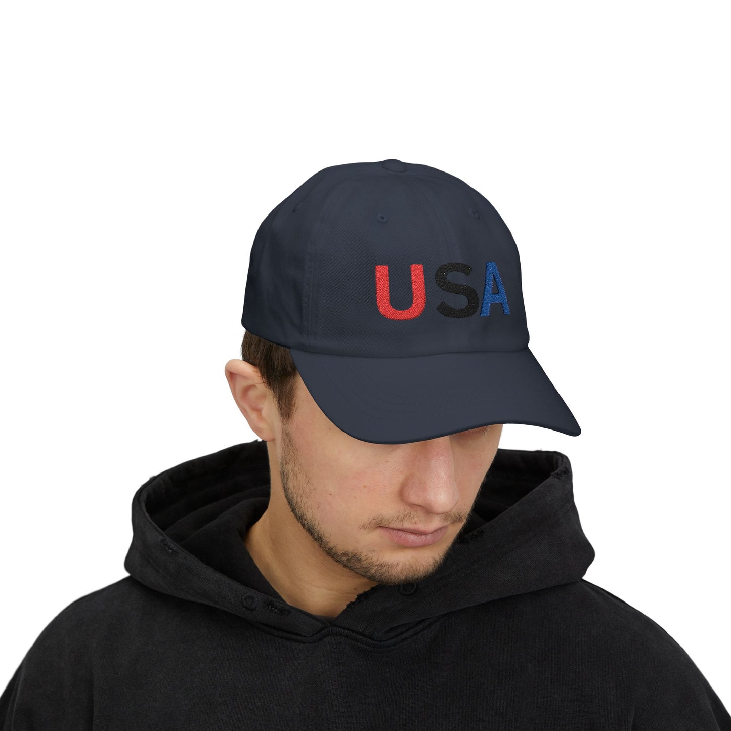 USA Classic Dad Cap | Adjustable Hat | Perfect for Father's Day, Casual Outfits, BBQs, Summer Outings, Patriotic Events