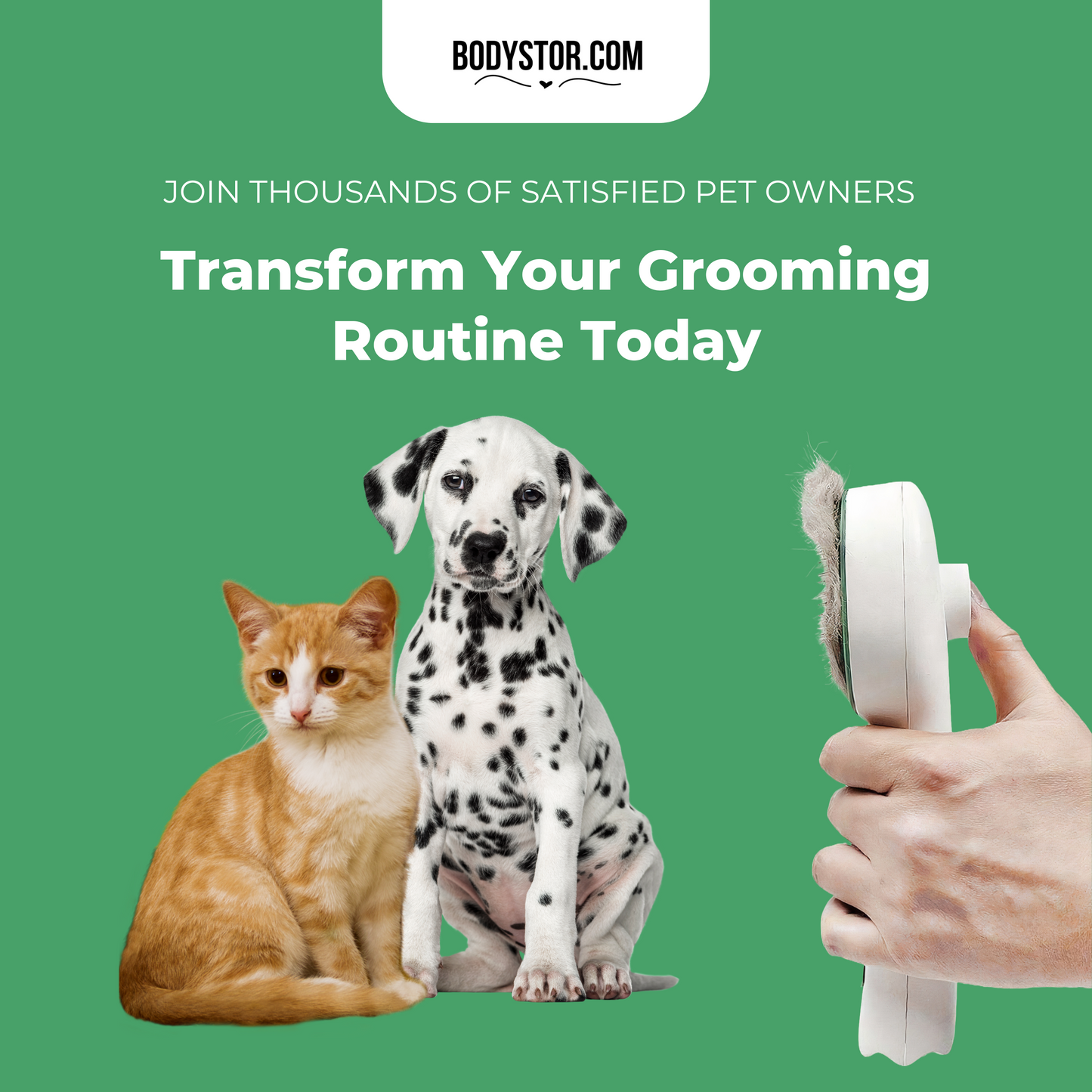 Pet UVC Hair Remover Comb