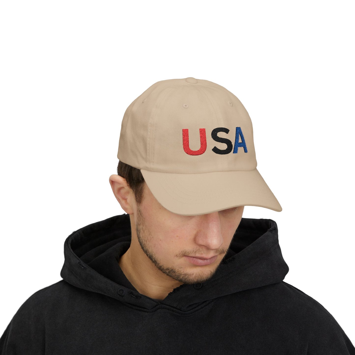 USA Classic Dad Cap | Adjustable Hat | Perfect for Father's Day, Casual Outfits, BBQs, Summer Outings, Patriotic Events