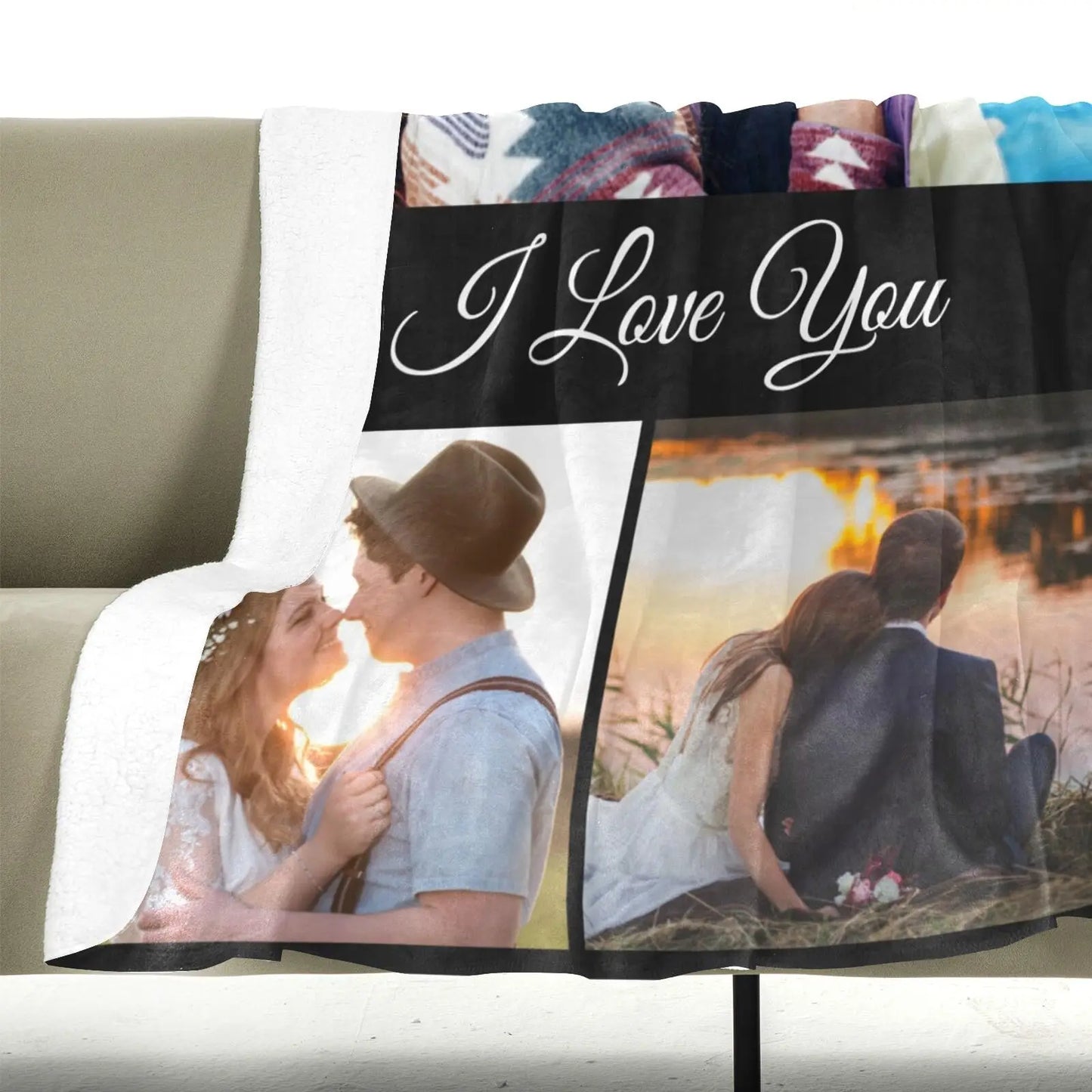 Custom Blanket with Photo, Customized Blanket, Personalized Picture Blankets, Customizable Blankets, Personalized Anniversary