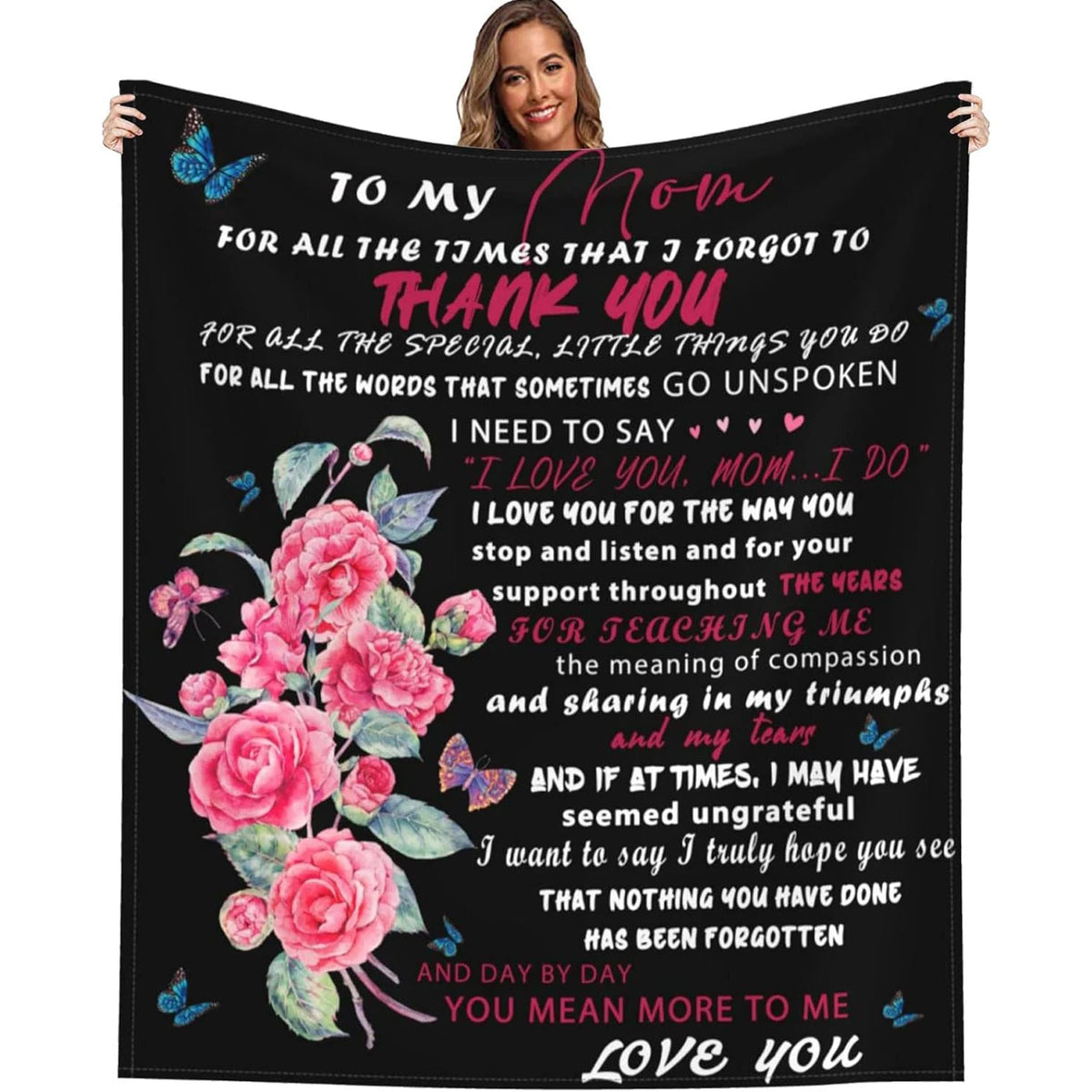 Butterfly Blossom Blanket
