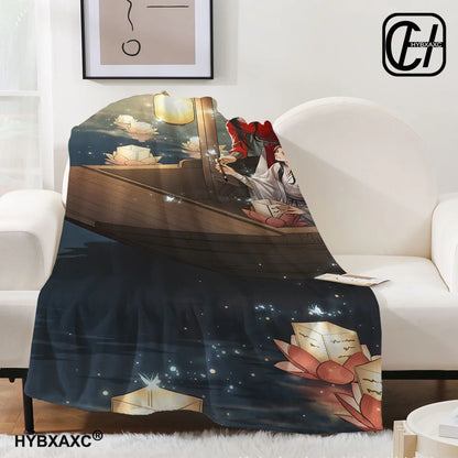 Heaven official’s blessing anime Popular BL Comics throw blanket sofa bed office nap blanket Personalized customized gifts