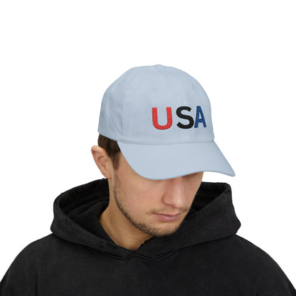 USA Classic Dad Cap | Adjustable Hat | Perfect for Father's Day, Casual Outfits, BBQs, Summer Outings, Patriotic Events