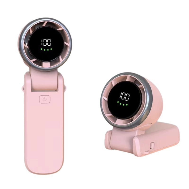 Outdoor Halter Portable Turbine Handheld Mini Little Fan
