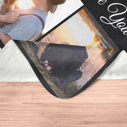 Custom Blanket with Photo, Customized Blanket, Personalized Picture Blankets, Customizable Blankets, Personalized Anniversary