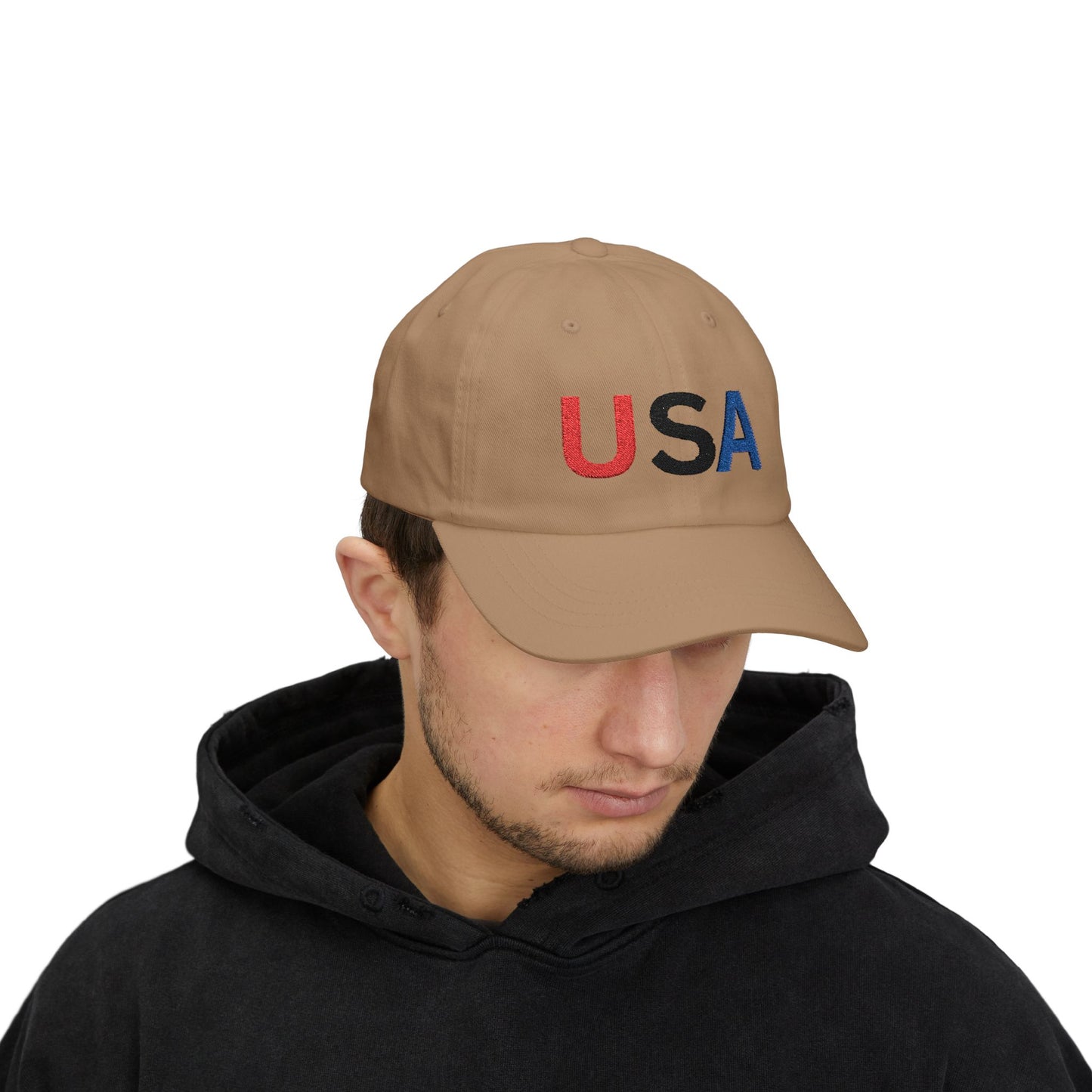 USA Classic Dad Cap | Adjustable Hat | Perfect for Father's Day, Casual Outfits, BBQs, Summer Outings, Patriotic Events