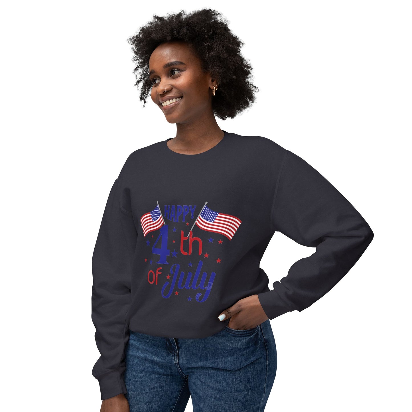 Patriotic Crewneck Sweatshirt, Happy 4th of July Top, Unisex Independence Day Sweater, Holiday Gift, Casual Summer Wear, Red White [...]