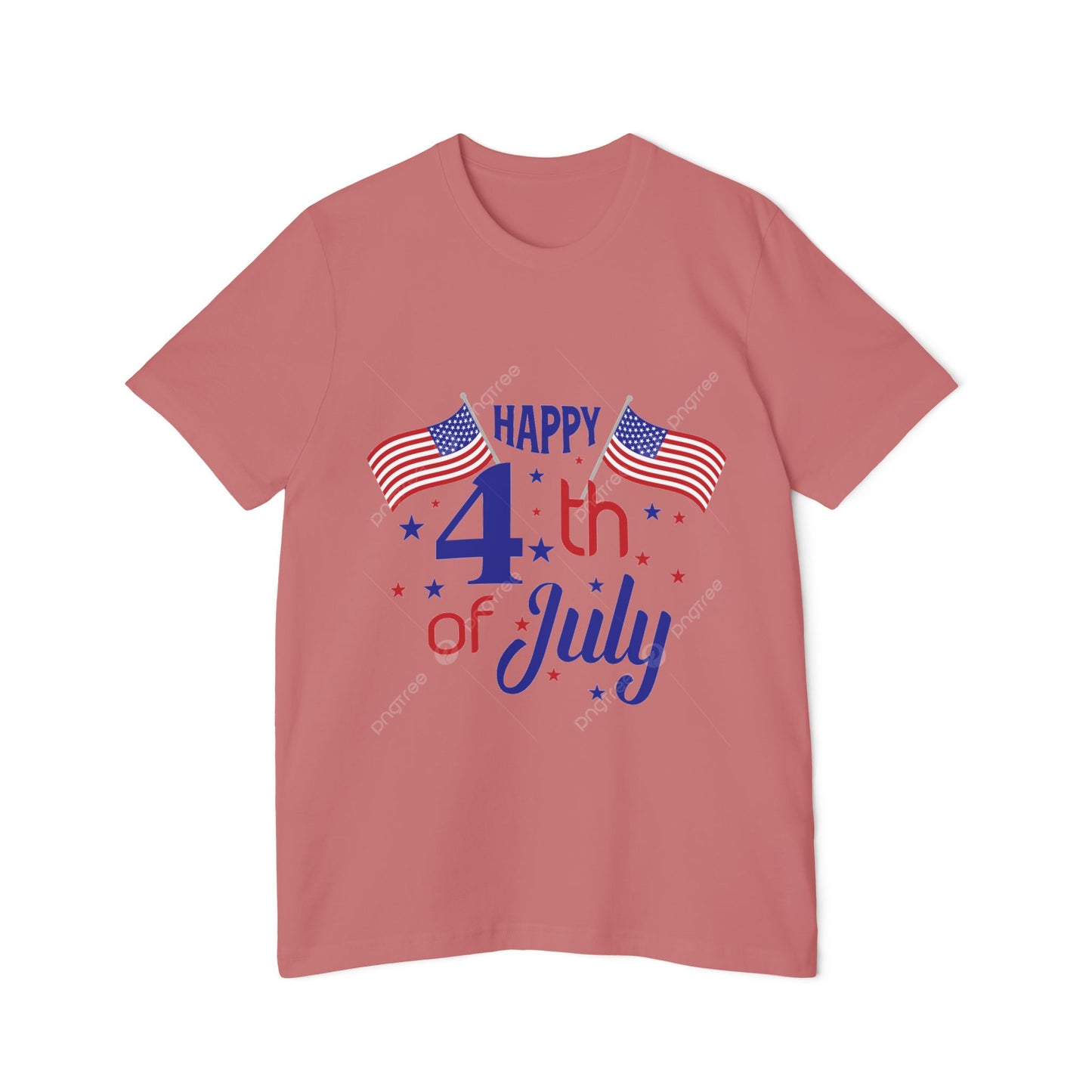 USA-Made Happy 4th of July T-Shirt, Patriotic Tee, Independence Day Shirt, Summer BBQ Outfit, Family Celebration Apparel