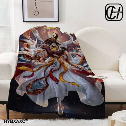 Heaven official’s blessing anime Popular BL Comics throw blanket sofa bed office nap blanket Personalized customized gifts