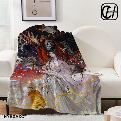Heaven official’s blessing anime Popular BL Comics throw blanket sofa bed office nap blanket Personalized customized gifts