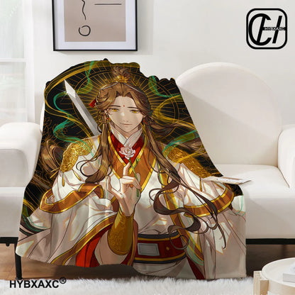Heaven official’s blessing anime Popular BL Comics throw blanket sofa bed office nap blanket Personalized customized gifts