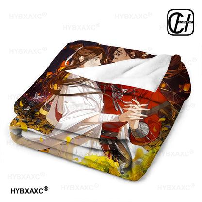 Heaven official’s blessing anime Popular BL Comics throw blanket sofa bed office nap blanket Personalized customized gifts