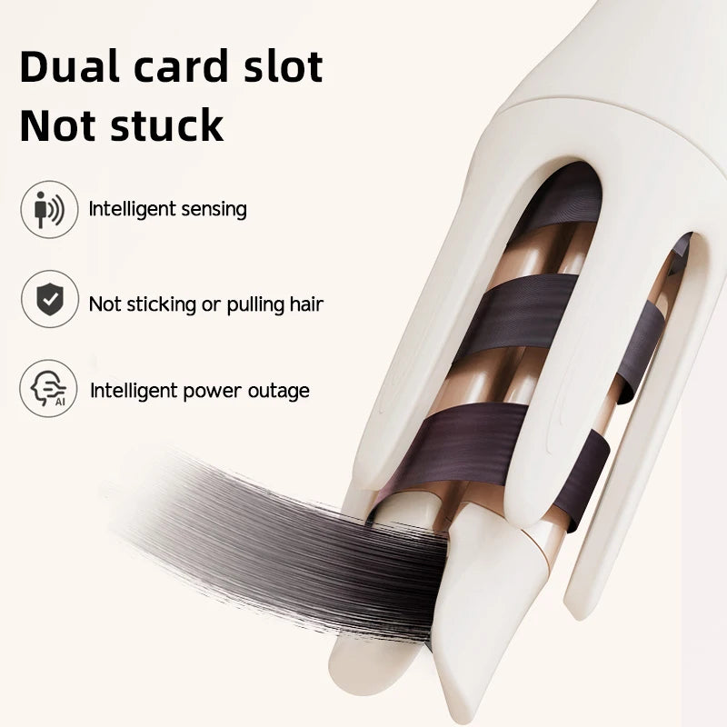 XUMTOM Automatic Curling Iron 32 mm Big Roll Anion Ceramic Hair Curler 4-Speed Adjustable Fast Heating Fashion Styling Tools