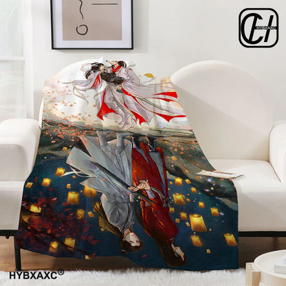 Heaven official’s blessing anime Popular BL Comics throw blanket sofa bed office nap blanket Personalized customized gifts