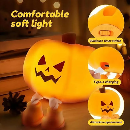 Soft Glow Pumpkin Night Light
