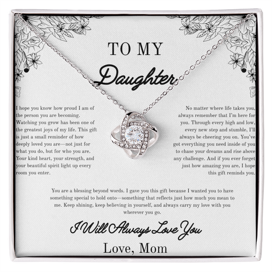 Heartfelt Daughter Necklace