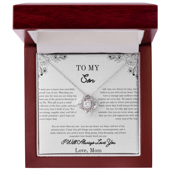 Heartfelt Son Necklace