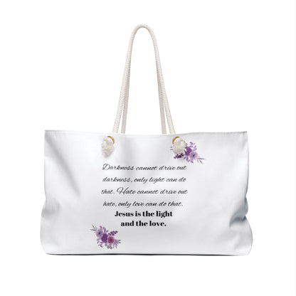 Floral Faith Travel Bag