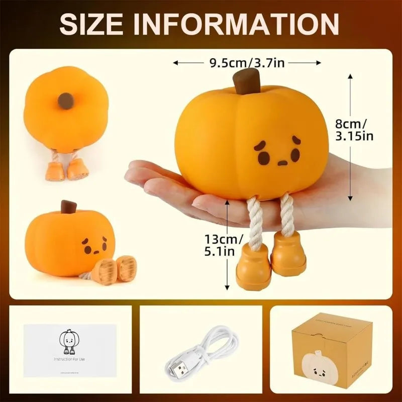Soft Glow Pumpkin Night Light