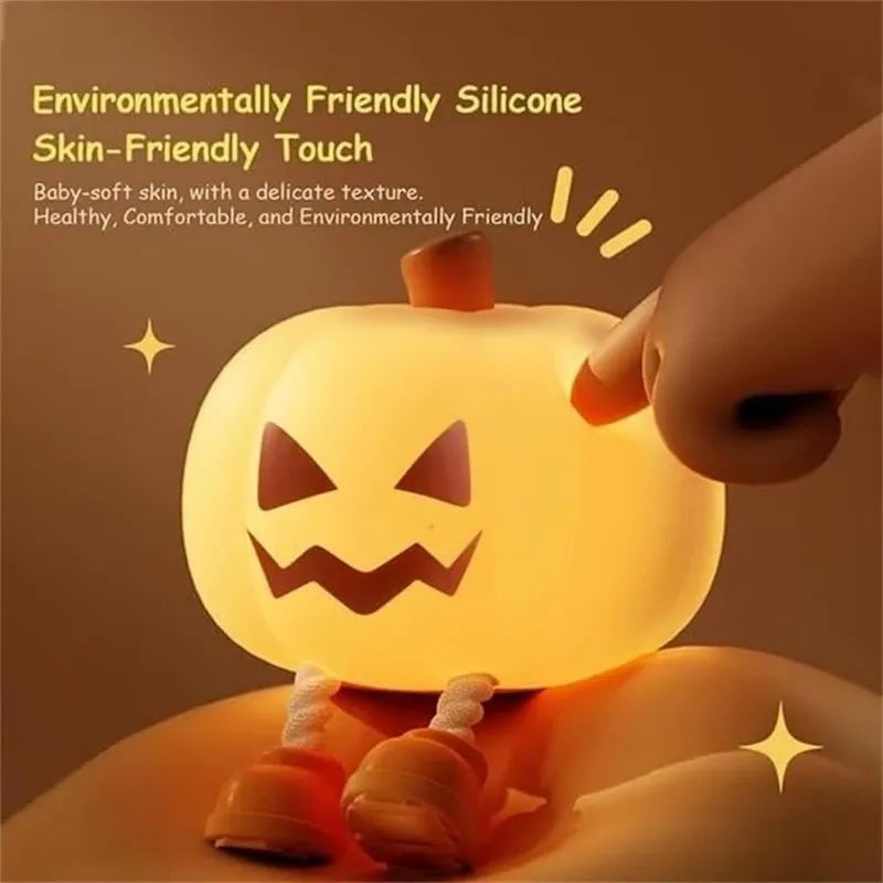 Soft Glow Pumpkin Night Light