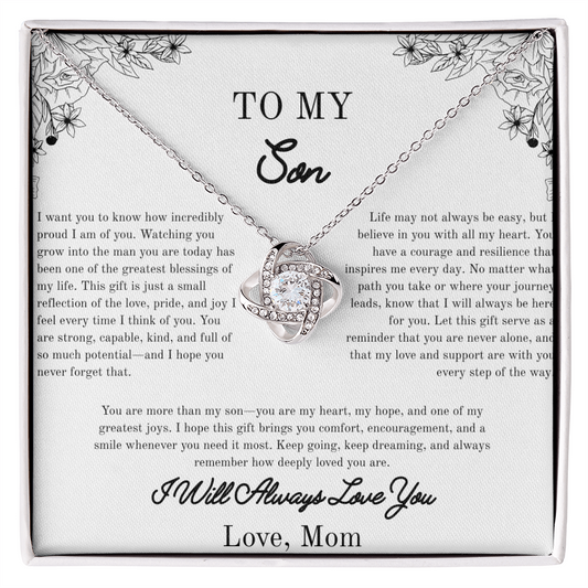 Heartfelt Son Necklace